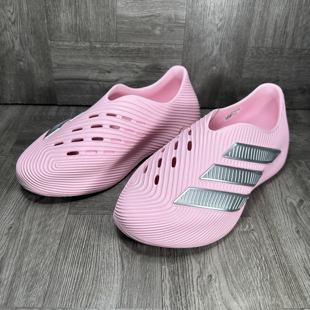 Adidas Purechill XJ Slip-On Sneakers Kids Size 6 Pink Silver KJ8112 NEW - Picture 3 of 9